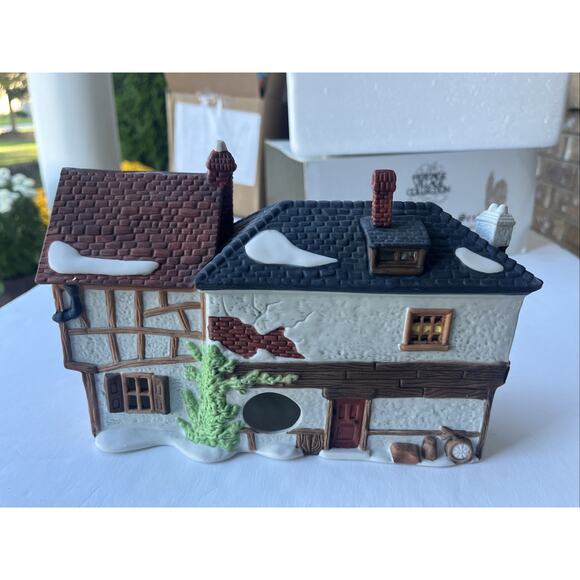 Dept 56 The Old Curiosity Shop Heritage Dickens Village Series 1987 Box & Light - Picture 5 of 11